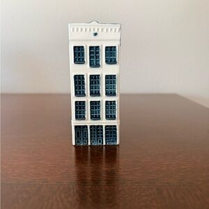 KLM Blue Delft Ceramic House